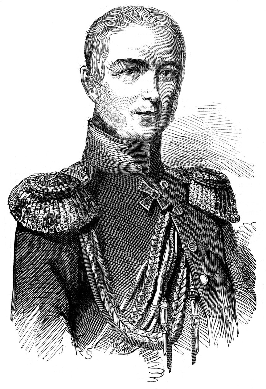 Prince Woronzow, général russe des forces en Asie, 1853 - Unbekannt