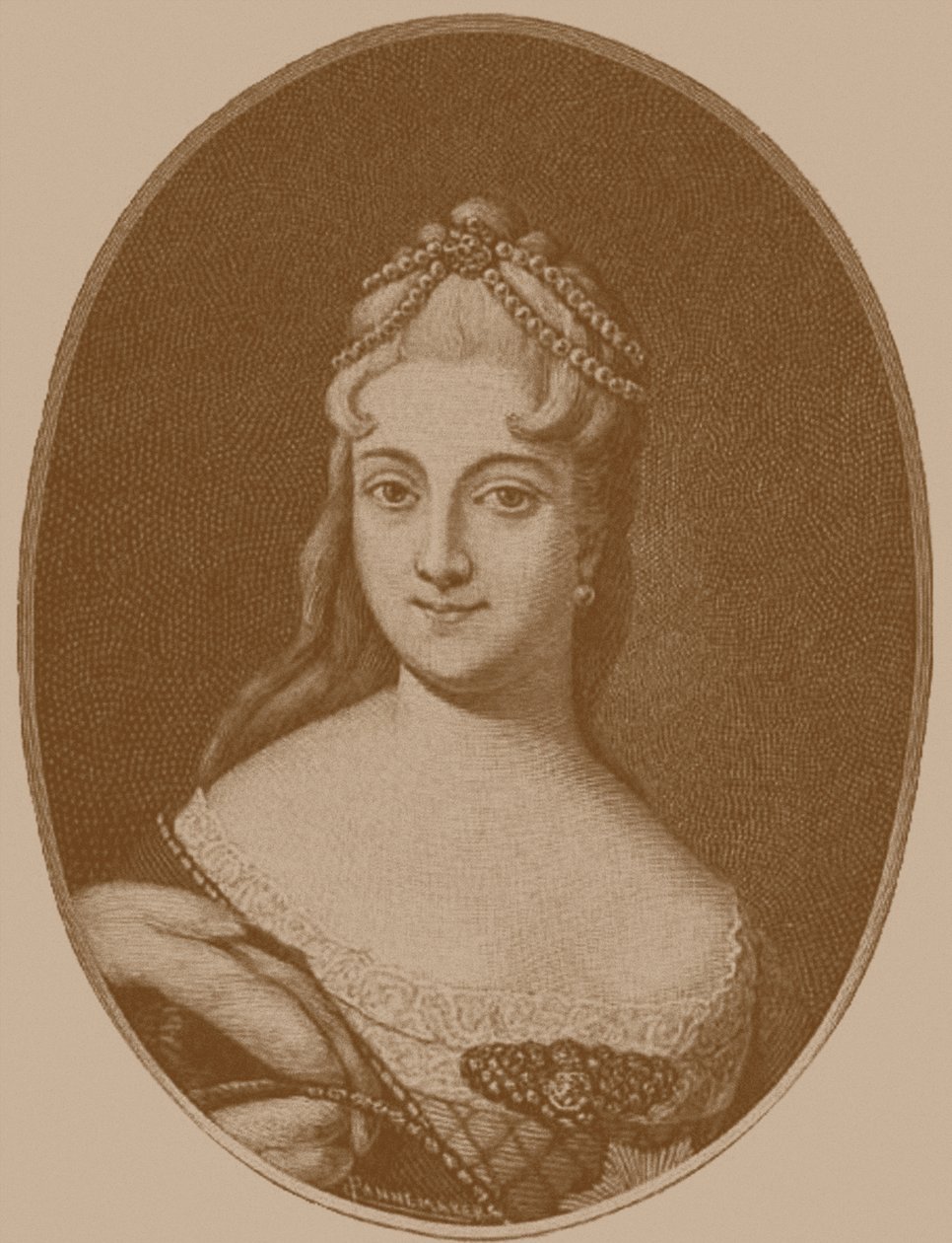 Princesse Ekaterina Alekseyevna Dolgorukova 1712-1747 - Unbekannt
