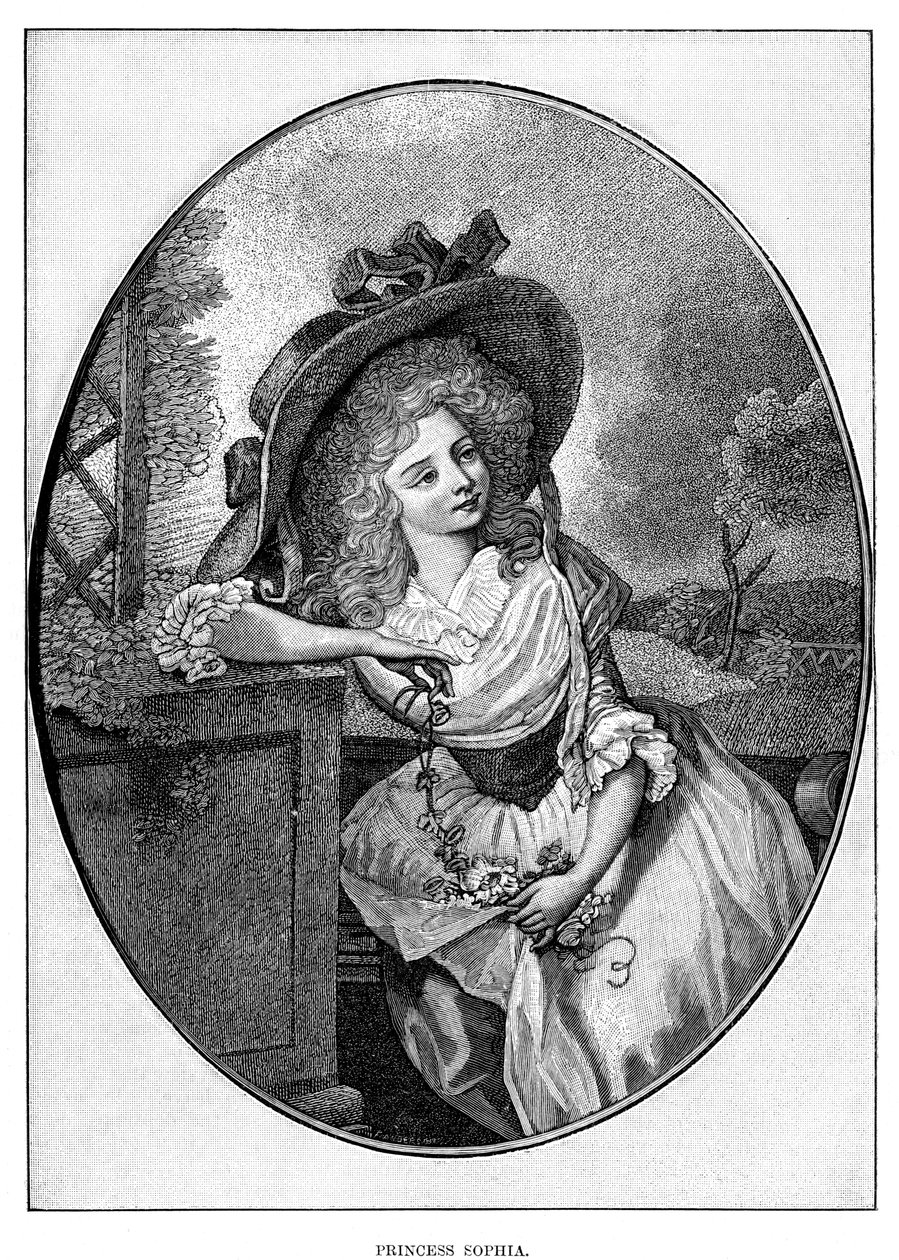 Princesse Sophia, cinquième fille de George III, 19ème siècle - Unbekannt