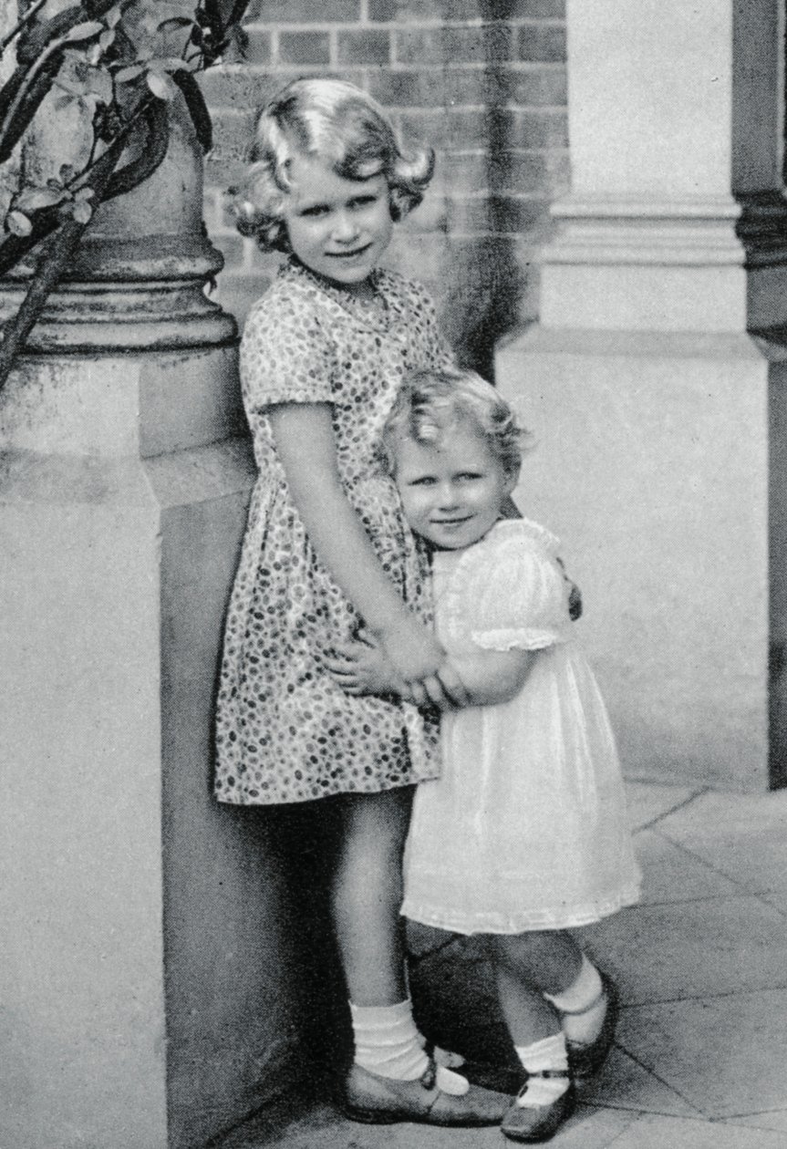 Princesses Elizabeth et Margaret Rose, 1932, 1937 - Unbekannt