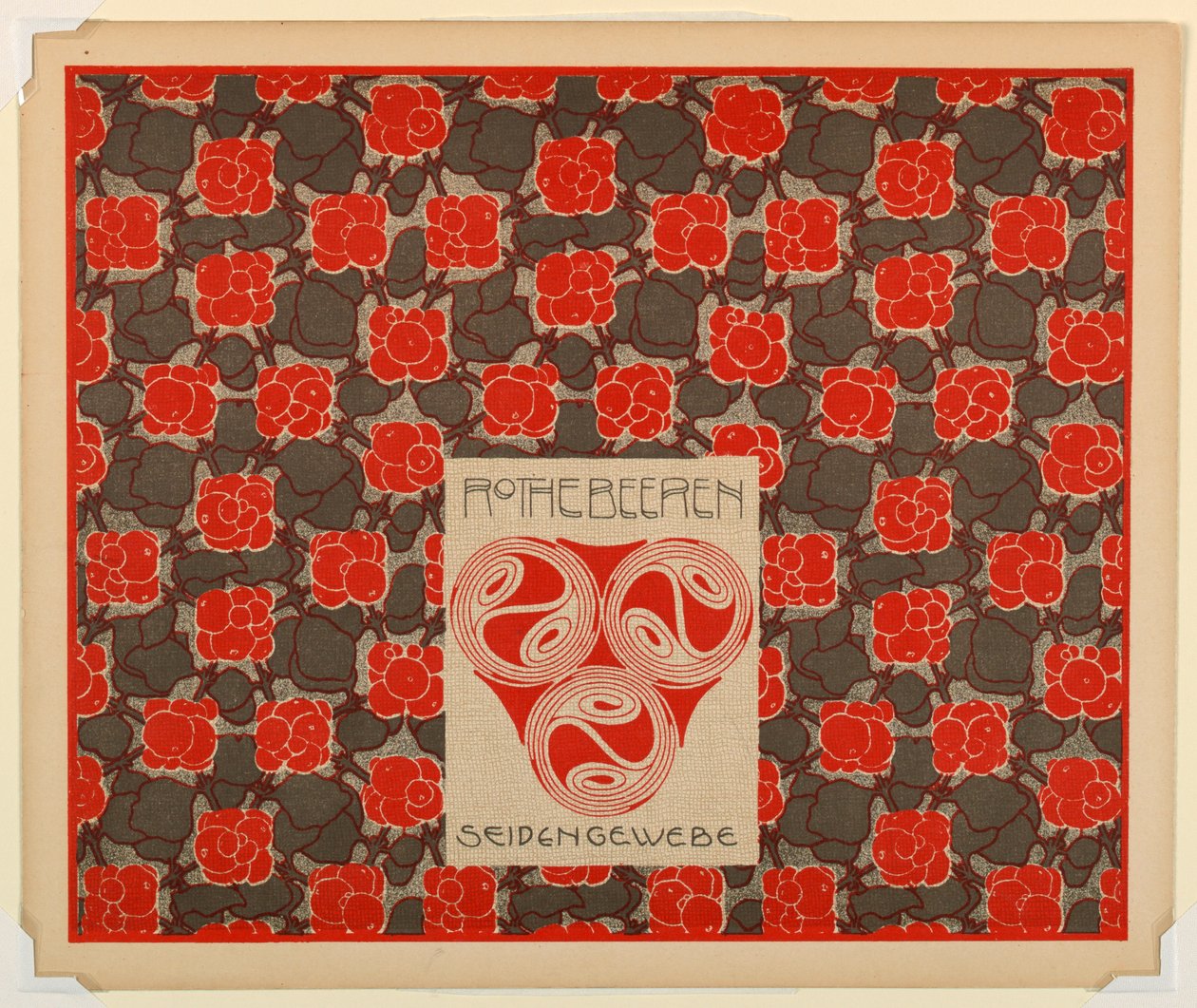 Gravure, Tissage de soie aux baies rouges, planche 21, dans Die Quelle - Unbekannt