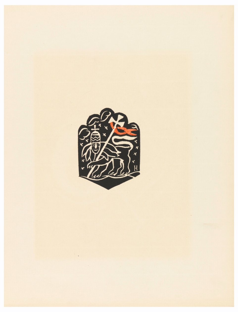 Impression, Vignette, Planche X, Éthiopie, cili Christos, Madonna et Saints, comme je les ai vus dans les illuminations des anciens codex éthiopiens, Portfolio, 1920 - Unbekannt