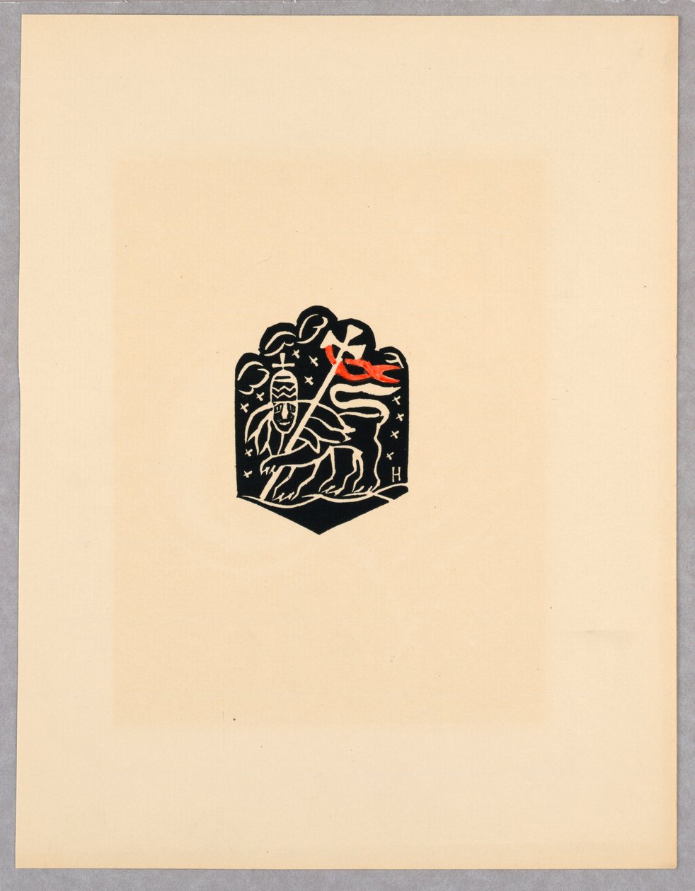 Impression, Vignette, Planche X, Éthiopie, cili Christos, Madonna et Saints, comme je les ai vus dans les illuminations des anciens codex éthiopiens, Portfolio, 1920 - Unbekannt
