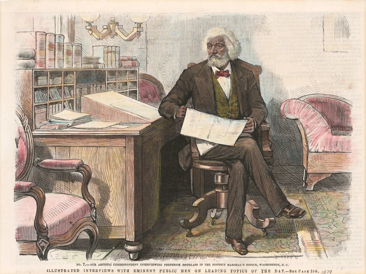 Impression de Frederick Douglass, vers 1879 - Unbekannt