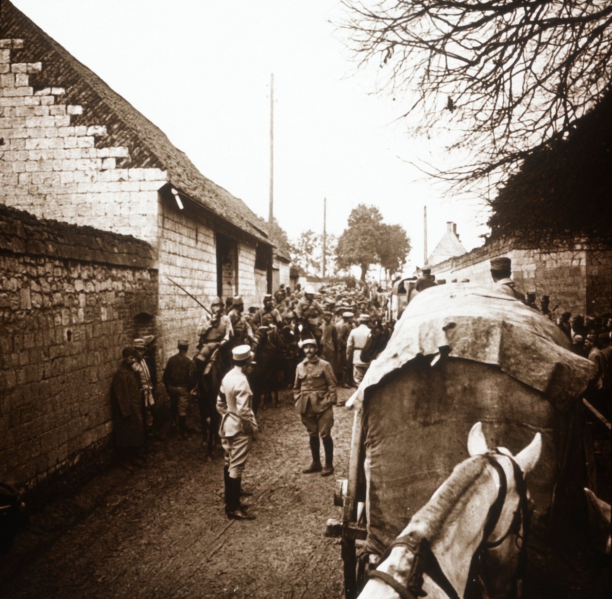 Prisonniers à Vimy, nord de la France, vers 1914-1918 - Unbekannt