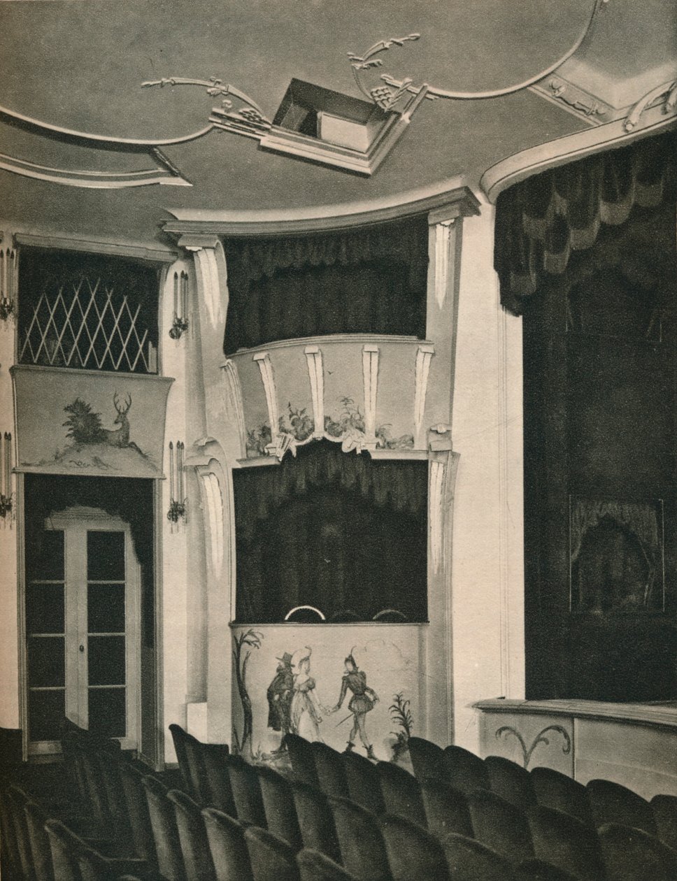 Proscenium et loges de scène au théâtre Komodie, Berlin, vers 1926 - Unbekannt