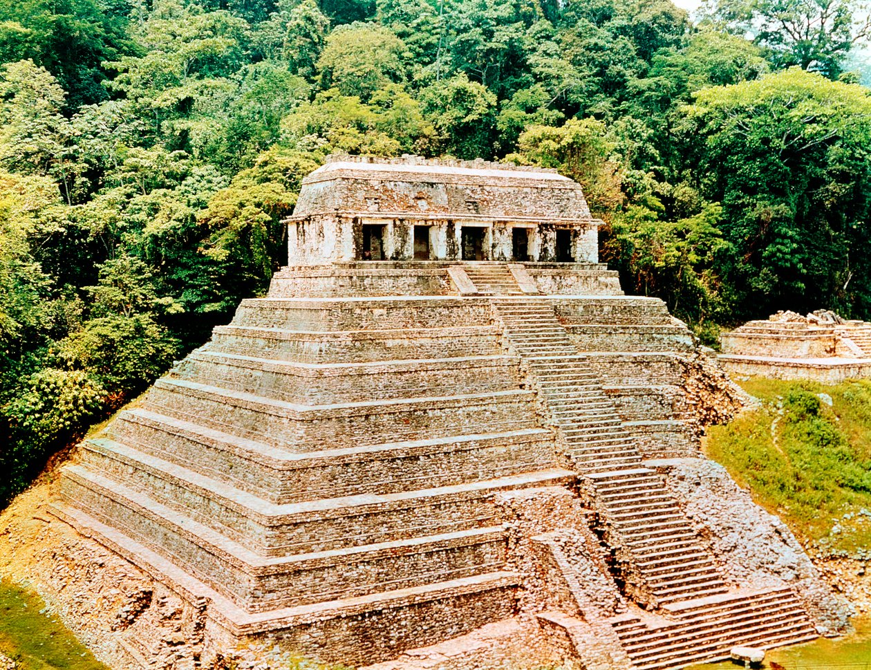 Pyramide et Temple des Inscriptions, Palenque, Mexique, 7e siècle - Unbekannt