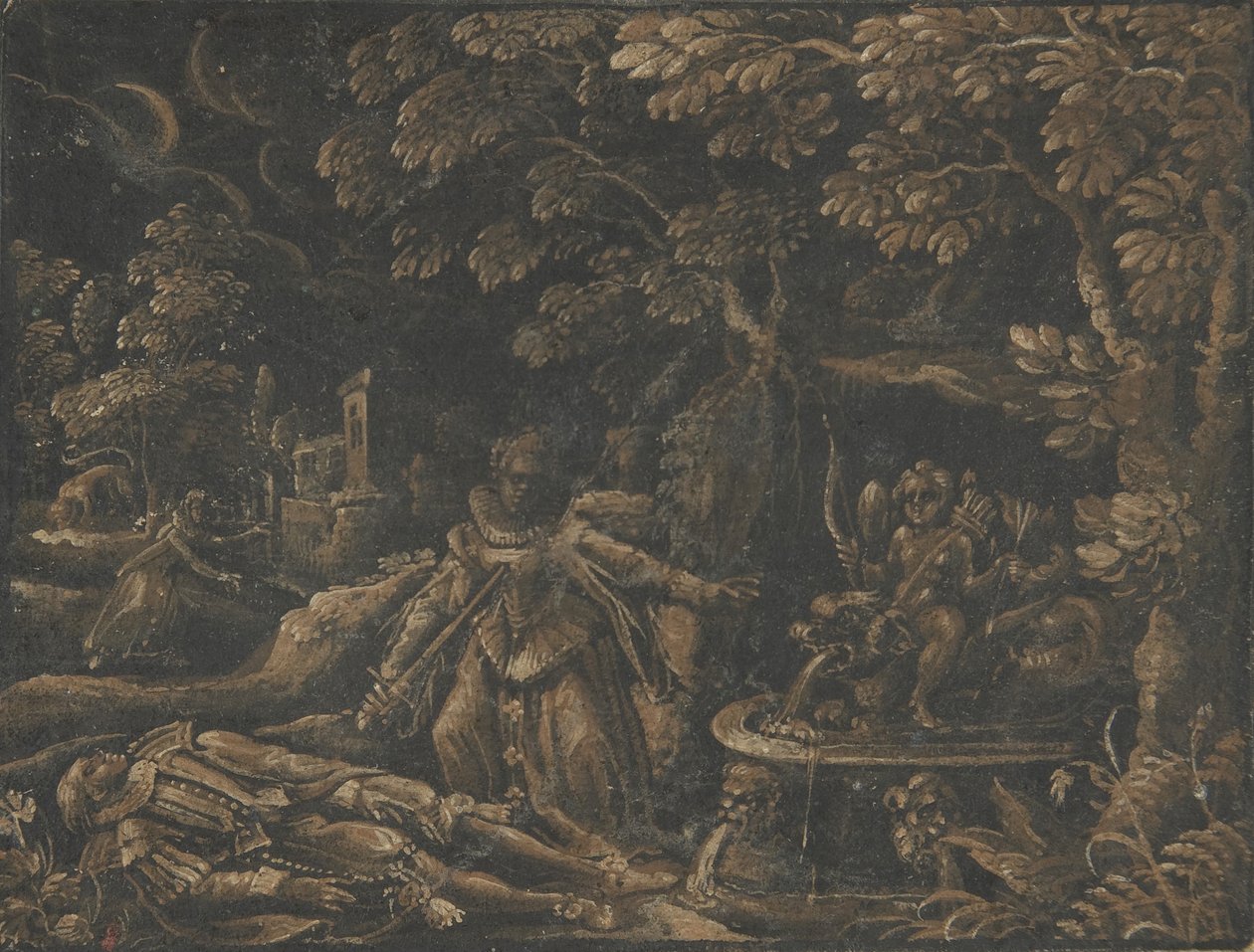 Pyrame et Thisbé, vers 1580 - Unbekannt