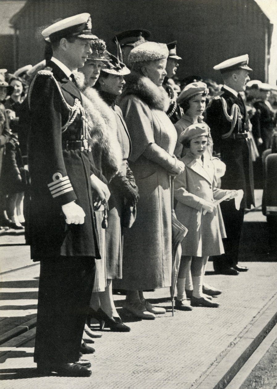 La Reine Mary part en visite au Canada, 1939 - Unbekannt
