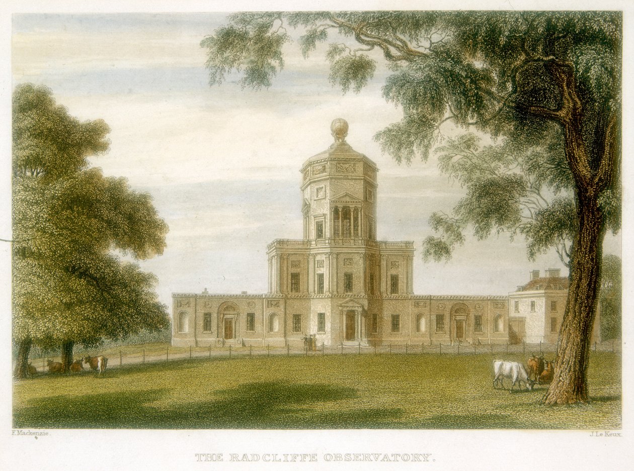 Observatoire Radcliffe, Oxford, Angleterre, 1834 - Unbekannt