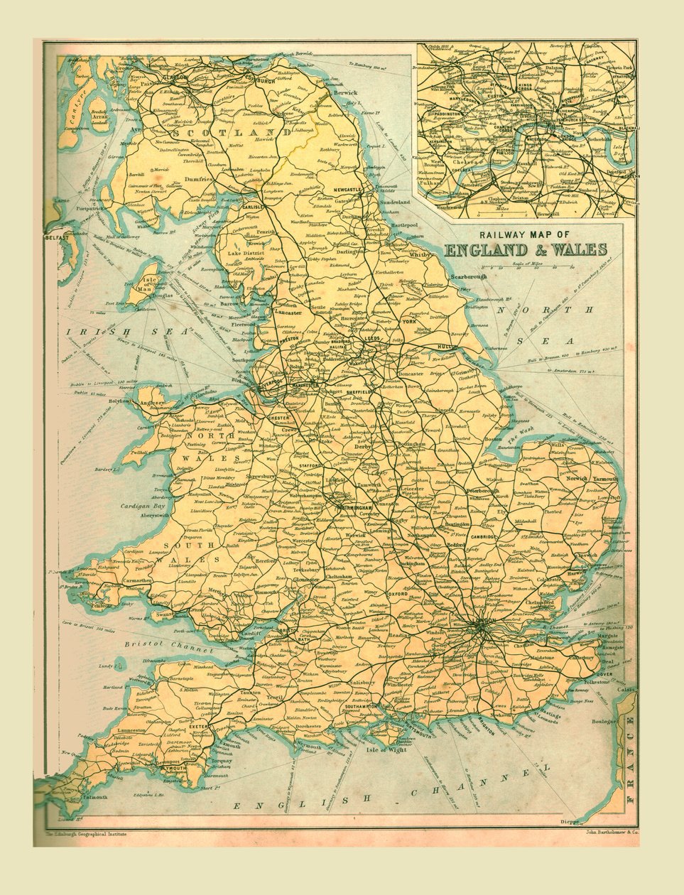 Carte ferroviaire de l