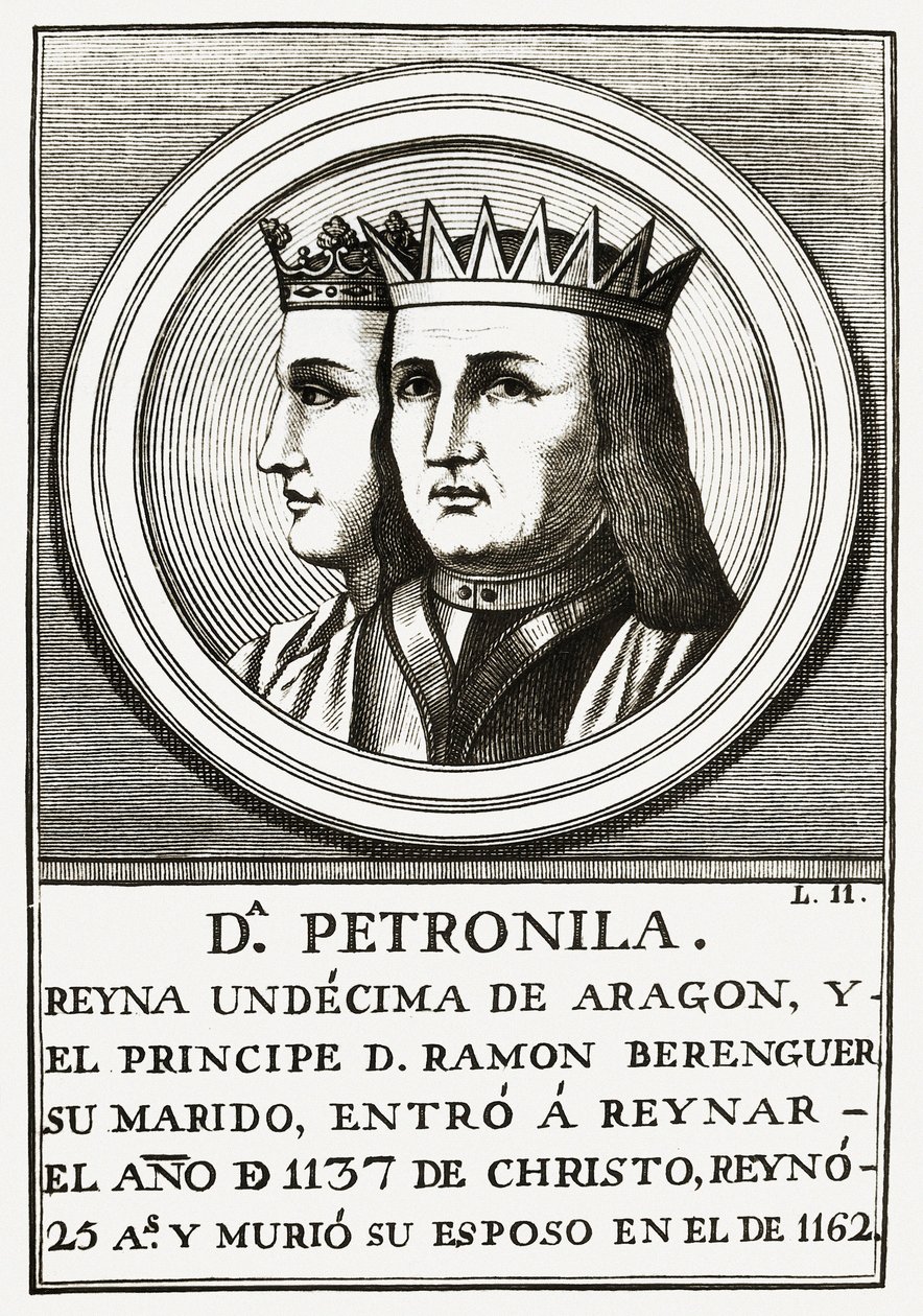 Raimond Bérenger IV de Barcelone et Pétronille Reine d