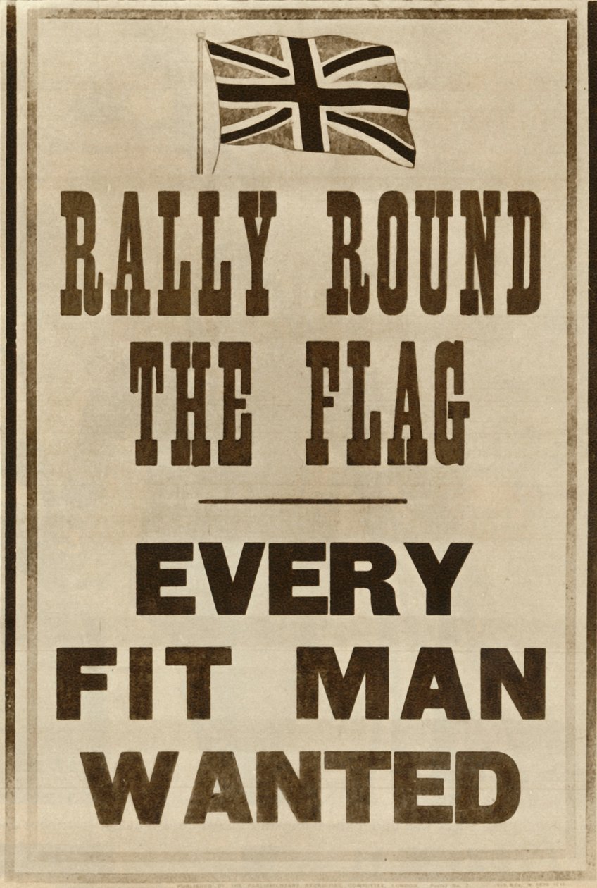 Rassemblez-vous autour du drapeau : chaque homme apte est voulu, 1914, 1935 - Unbekannt