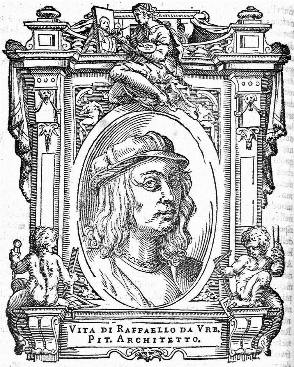 Raphaël. De : Giorgio Vasari, Les Vies des plus excellents peintres, sculpteurs et architectes italiens - Unbekannt