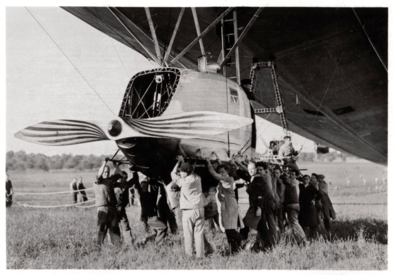 Gondole arrière, Zeppelin LZ 127 Graf Zeppelin, 1933 - Unbekannt