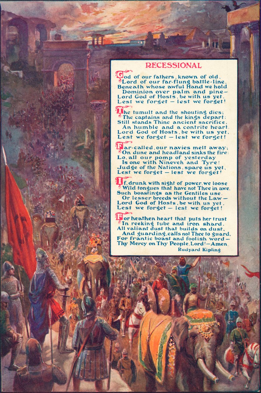 Recessional, 1907 | Unbekannt | Estampe d'art