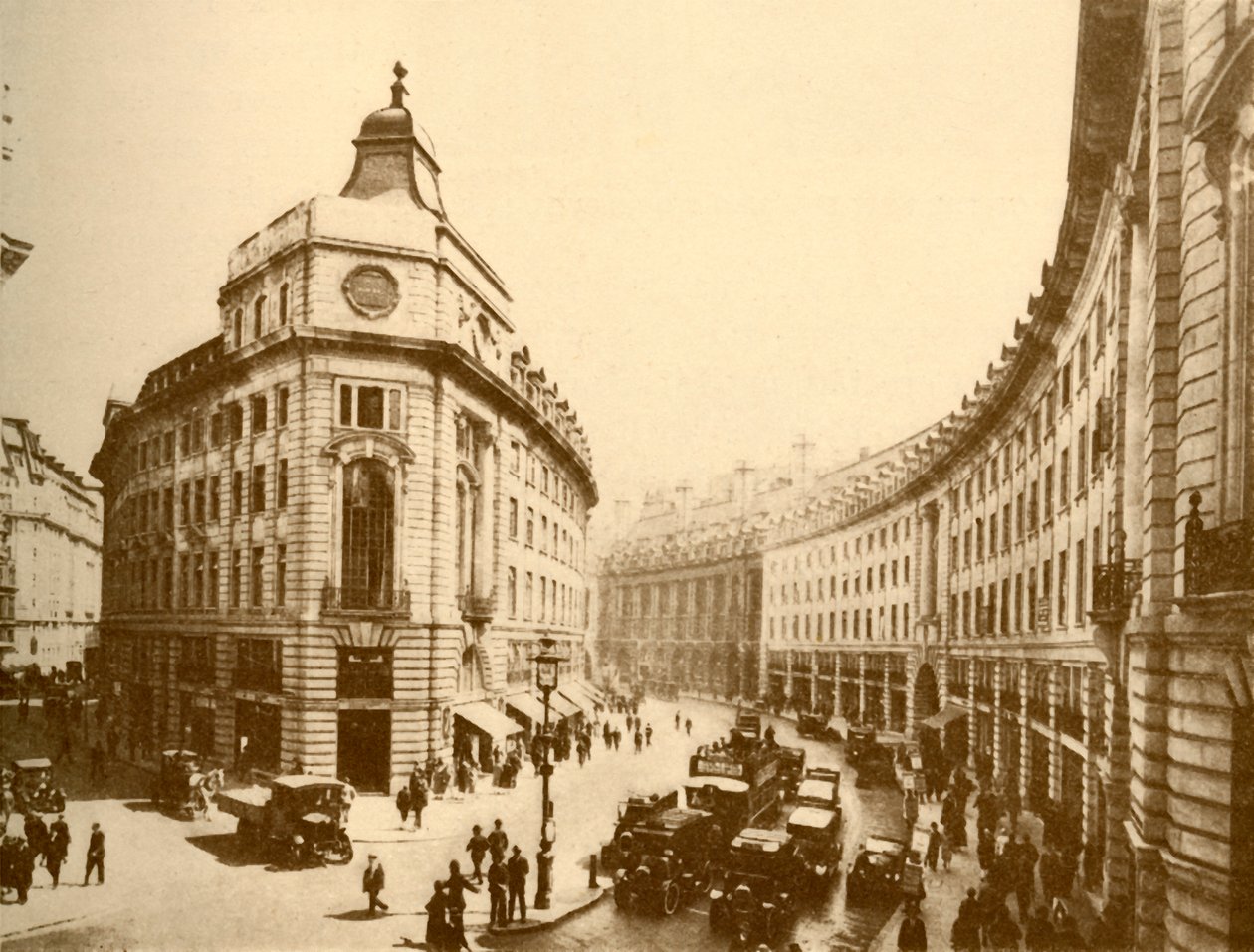 Regent Street reconstruite, vers 1930 - Unbekannt