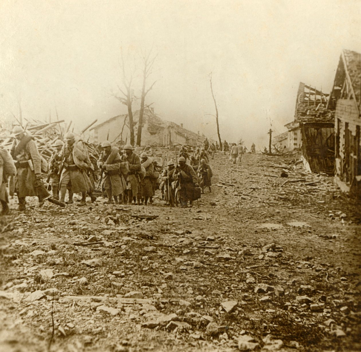 Infanterie de relève à l
