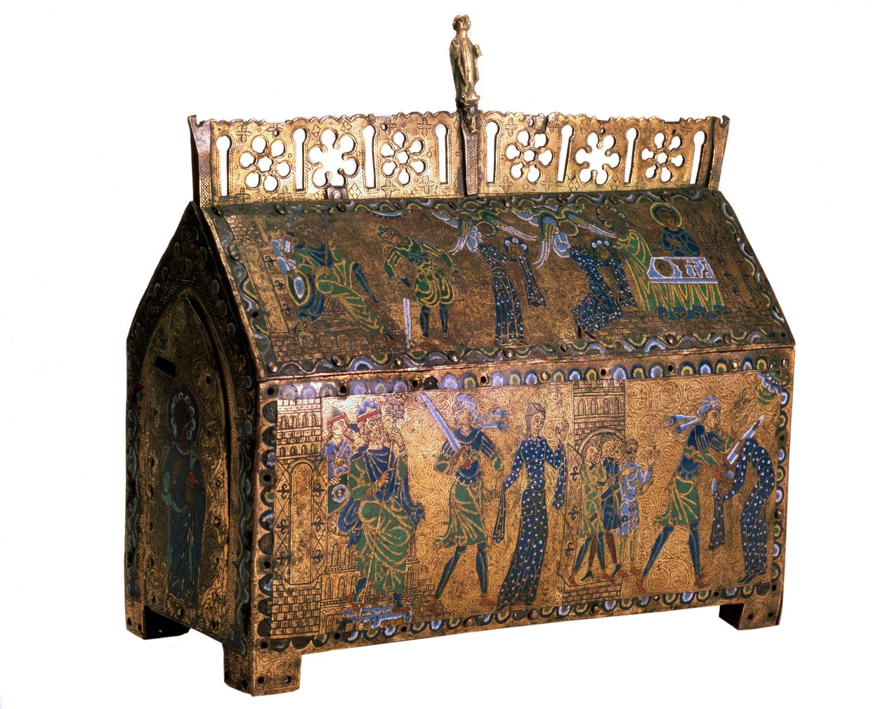 Reliquaire avec scènes de la vie de Sainte Valérie, vers 1170 - Unbekannt