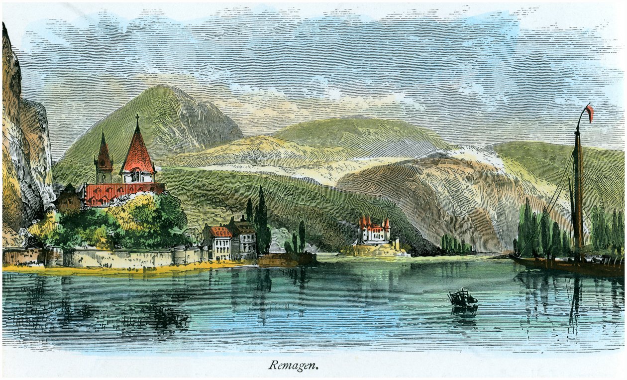 Remagen, Allemagne, vers 1875 - Unbekannt