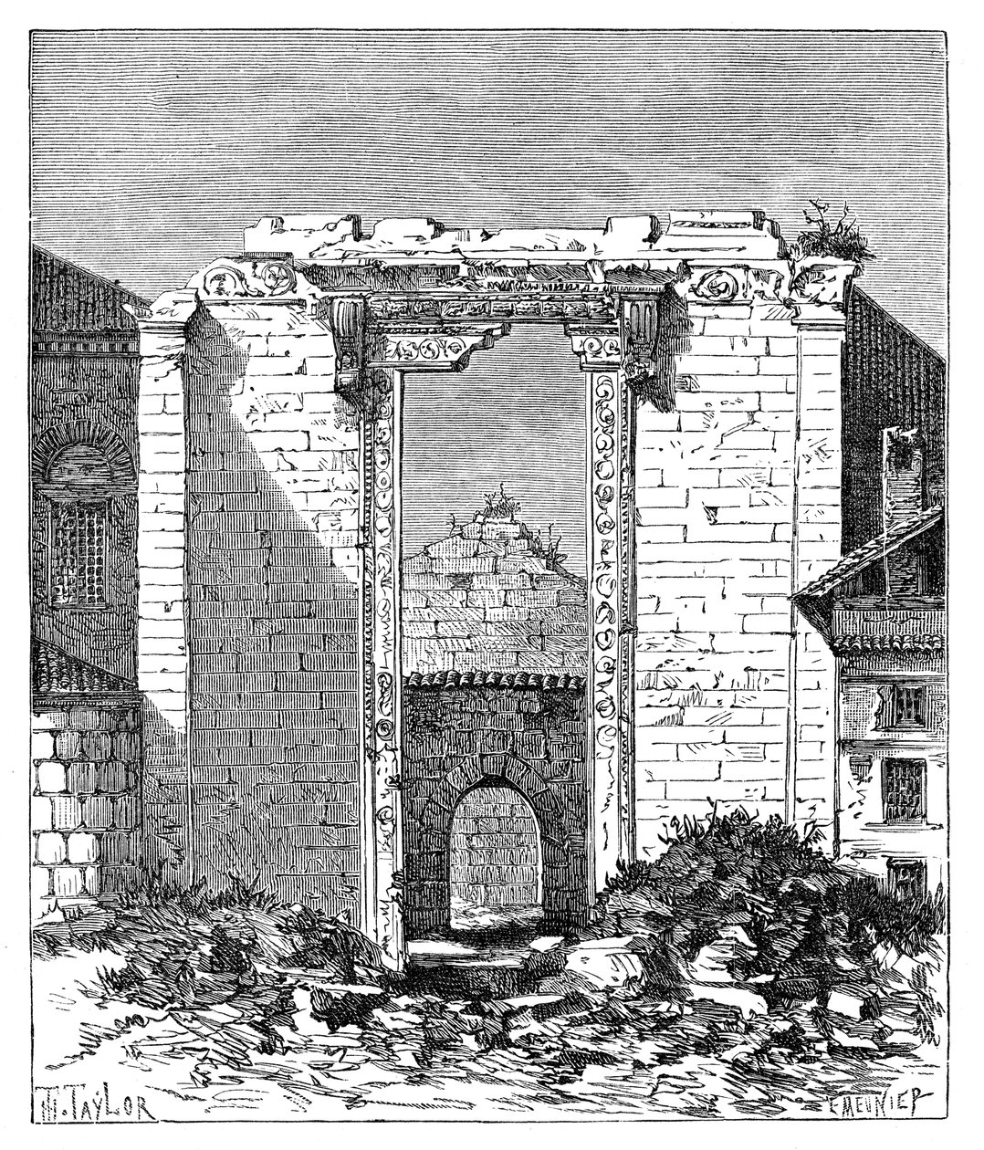 Vestiges du temple d