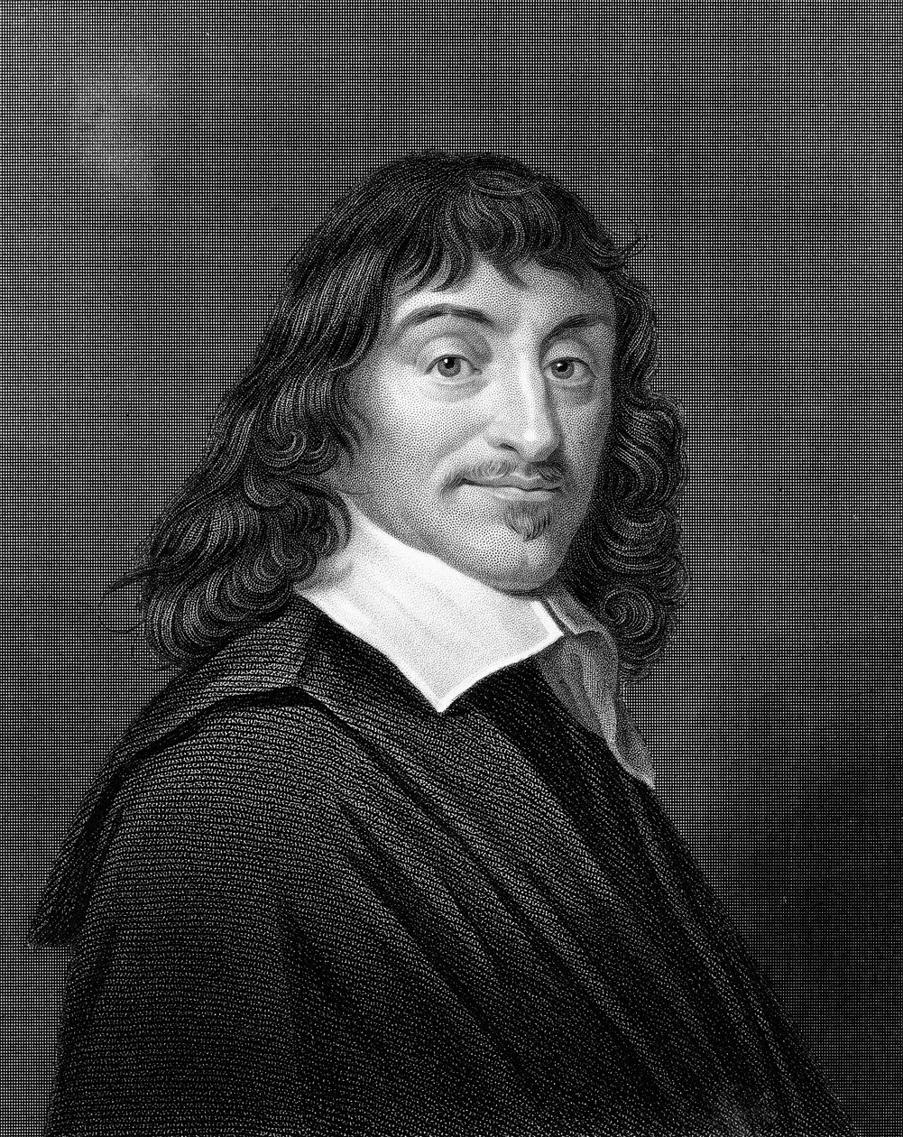René Descartes, philosophe et mathématicien français, 1835 - Unbekannt