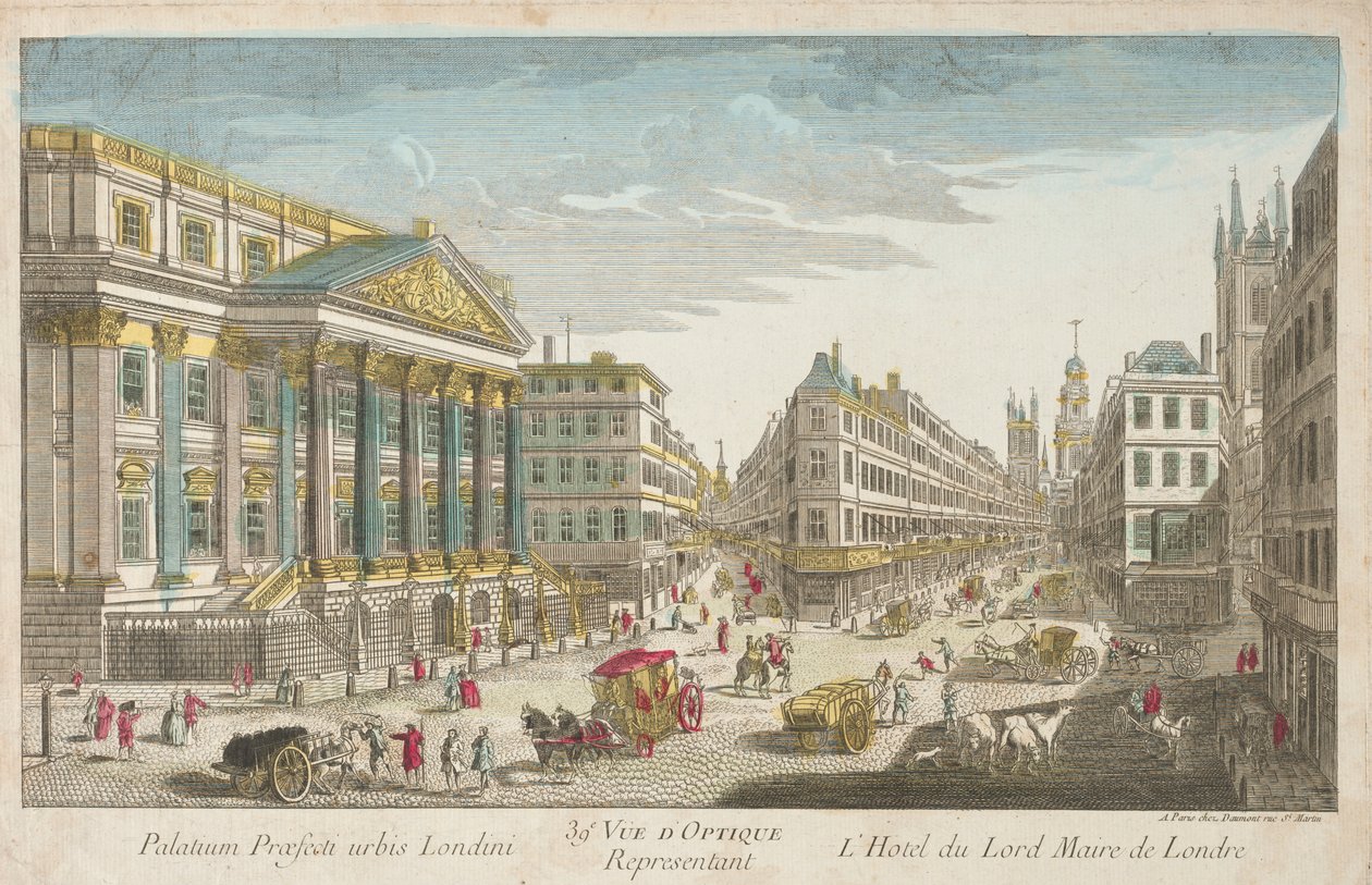 Résidence du Lord Maire de Londres, 18e siècle - Unbekannt