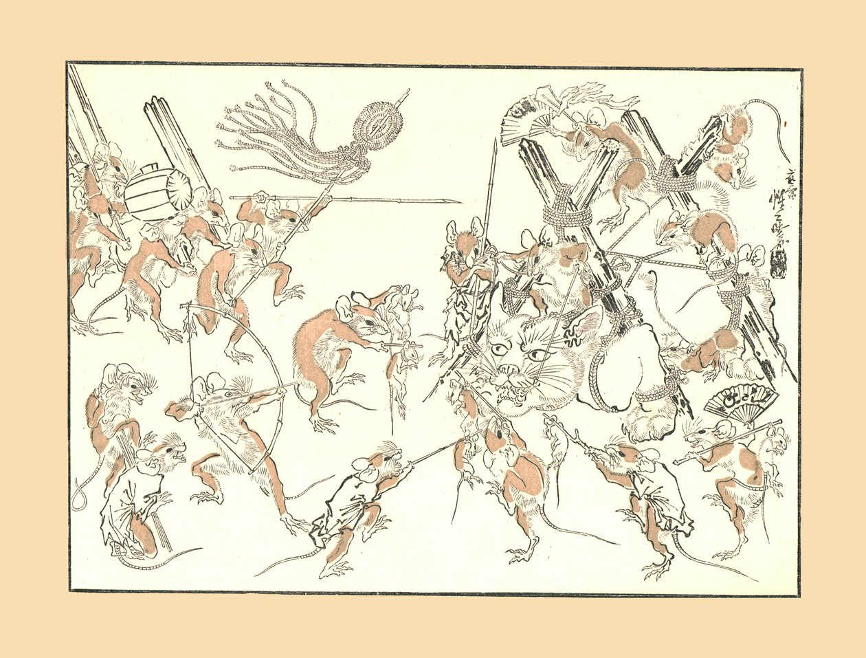 Rétribution, les Rats et le Chat, 1878, 1886 - Unbekannt