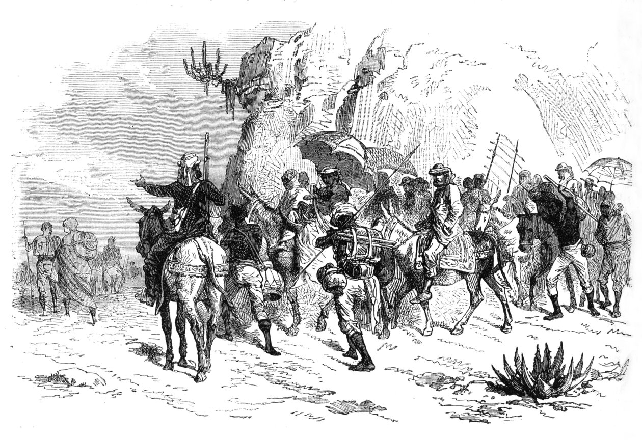 Retour des captifs abyssins - Unbekannt