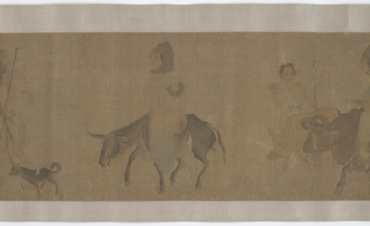 Retour à la maison après la récolte, dynastie Yuan ou Ming, XIVe-XVe siècle - Unbekannt