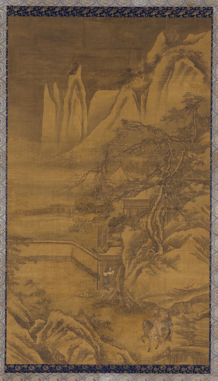 Retour à la maison sous la neige, dynastie Ming, 16ème siècle - Unbekannt