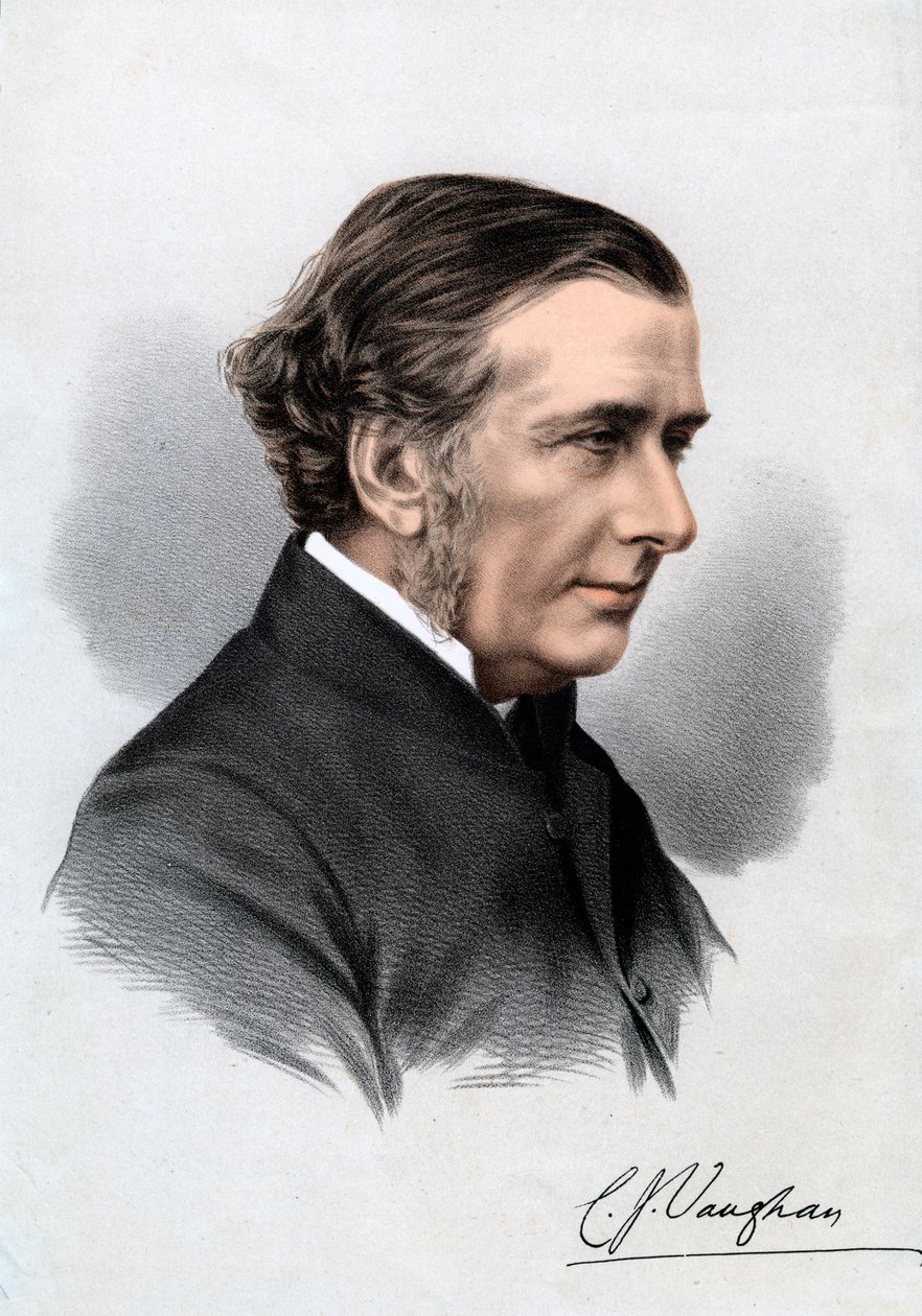 Révérend Charles John Vaughan, directeur de Harrow et doyen de Llandaff, 19e siècle - Unbekannt