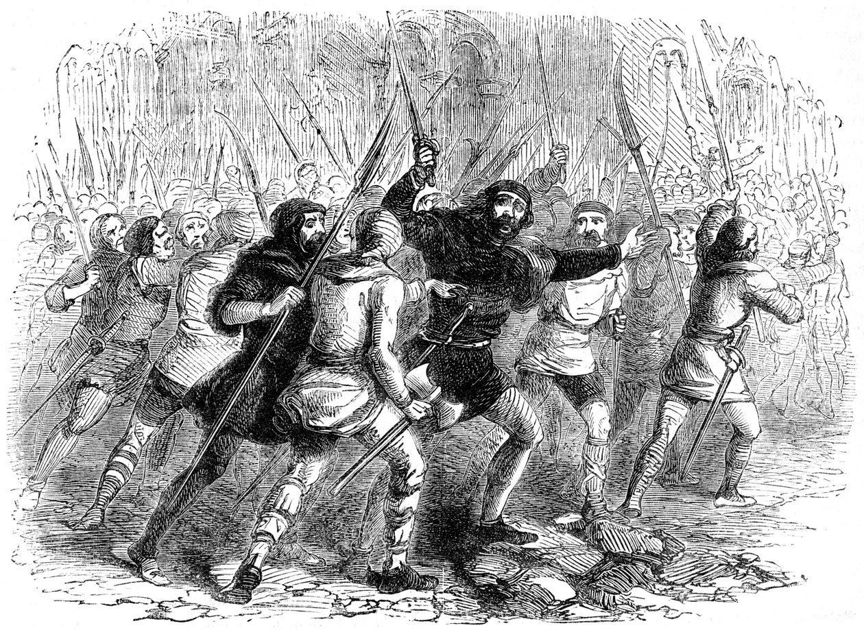 Révolte des citoyens de Londres contre Mathilde, 1141 - Unbekannt