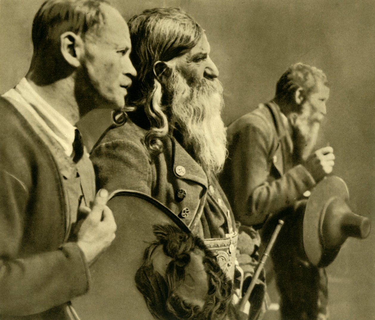 Tireurs priant, Tyrol, Autriche, vers 1935 - Unbekannt