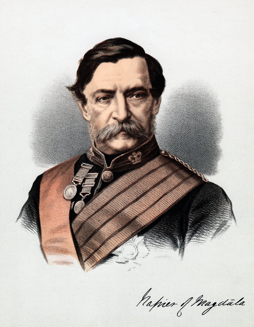 Robert Cornelius Napier, 1er baron Napier de Magdala, soldat britannique, vers 1880 - Unbekannt