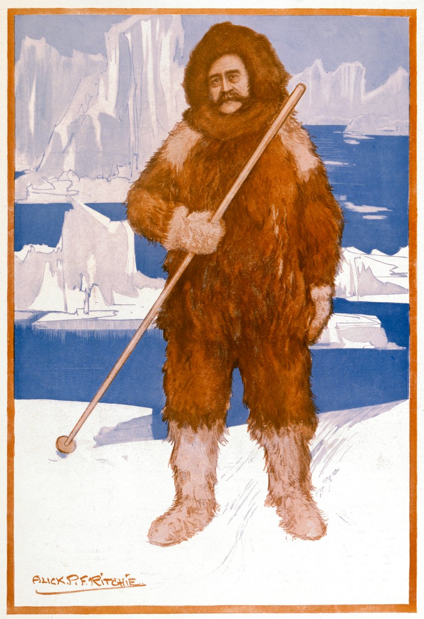 Robert Edwin Peary, officier de marine et explorateur américain, 1909 - Unbekannt