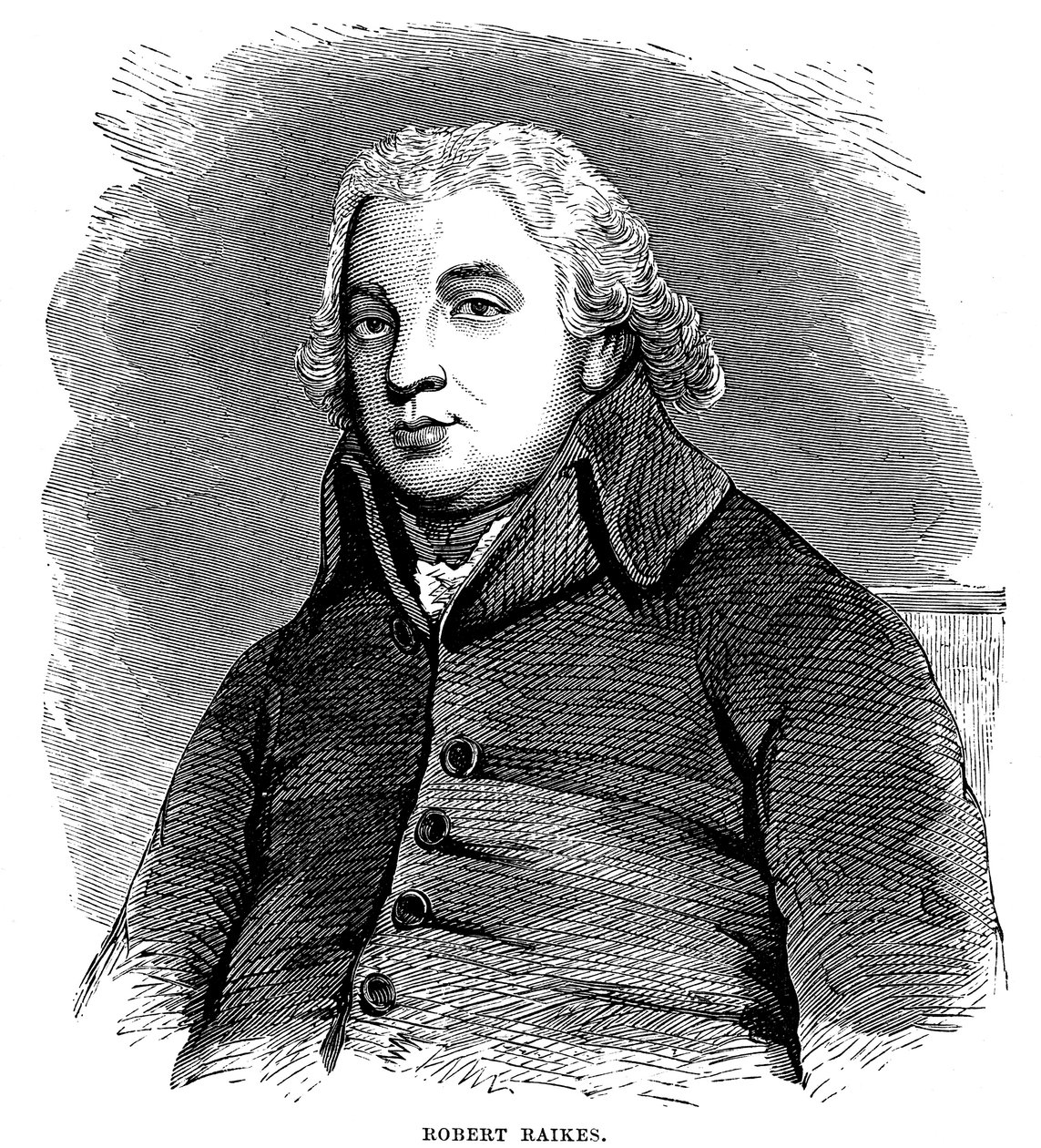 Robert Raikes, philanthrope et éditeur anglais, 1780 - Unbekannt