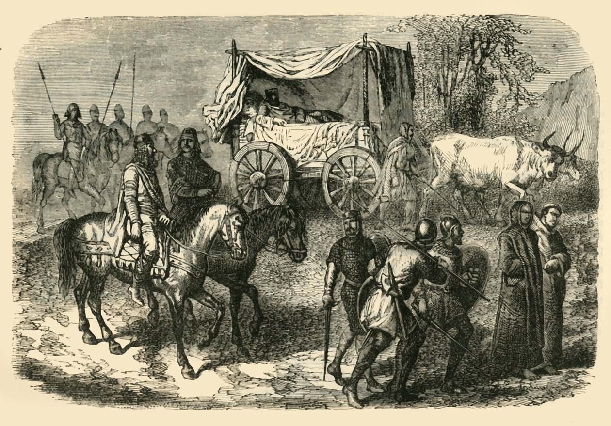 Roi Fainéant de la race mérovingienne, 7ème siècle - Unbekannt