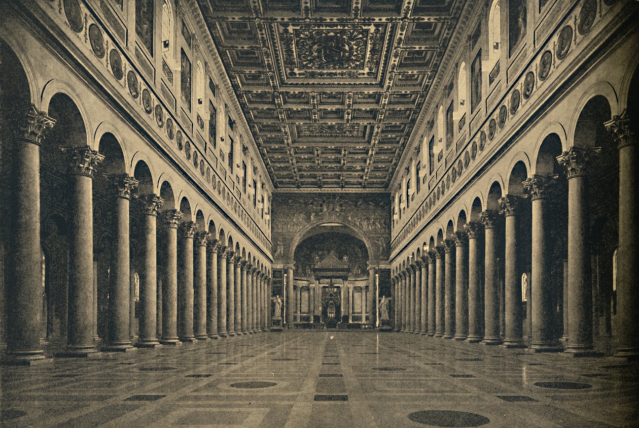 Basilique Saint-Paul-hors-les-Murs, Rome, 1910 - Unbekannt