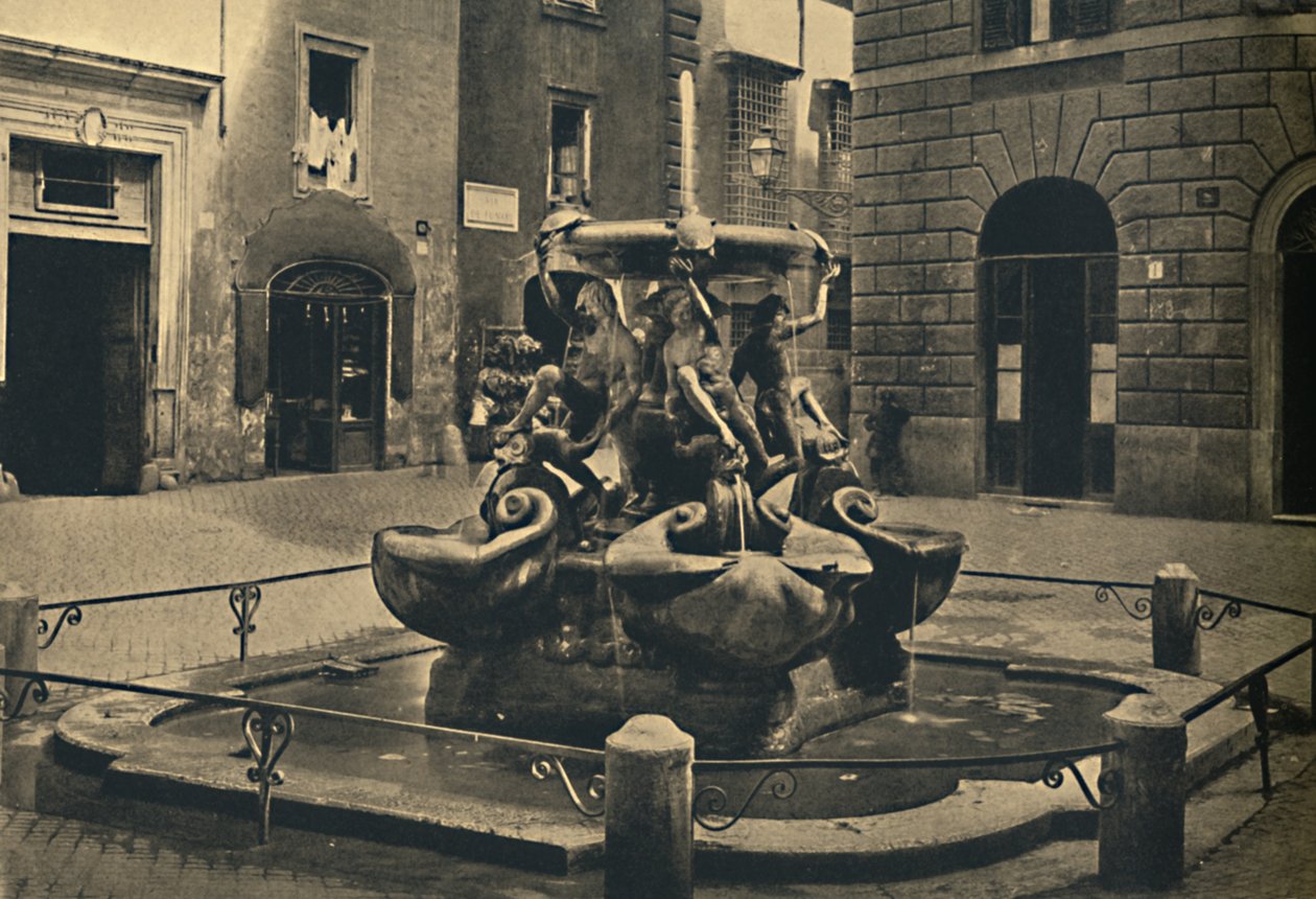 Rome - Place Mattei. - Fontaine des Tortues. Landini et Della Porta 1585., 1910 - Unbekannt