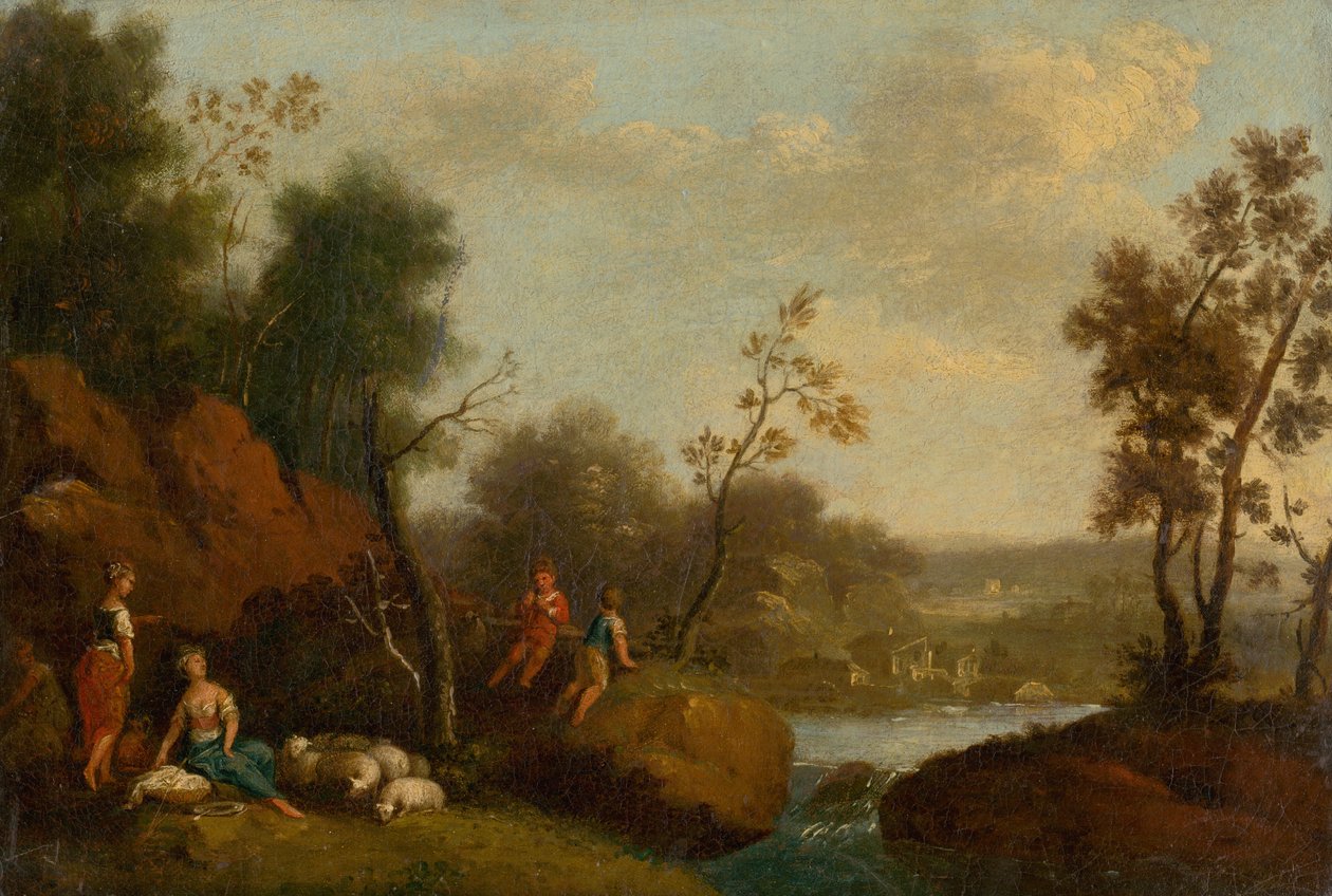Paysage romantique - Unbekannt