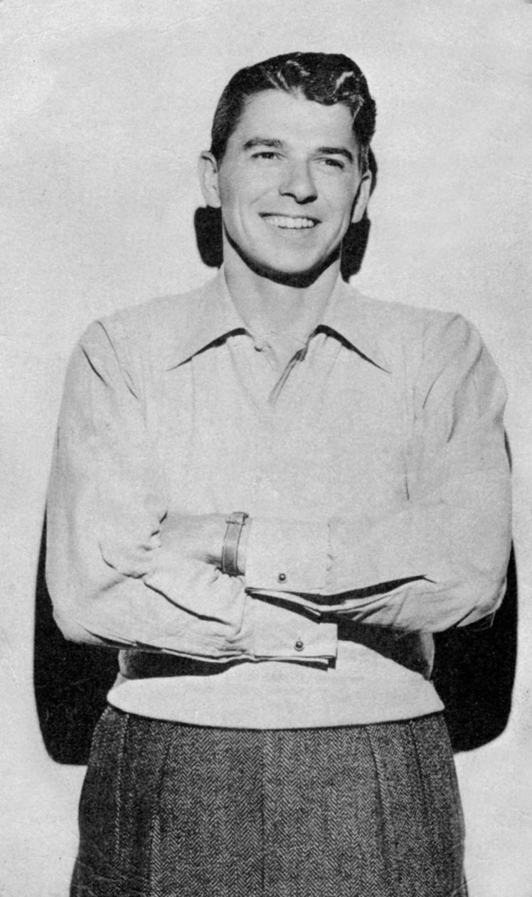 Ronald Reagan, acteur américain, star de cinéma et politicien, 20ème siècle - Unbekannt