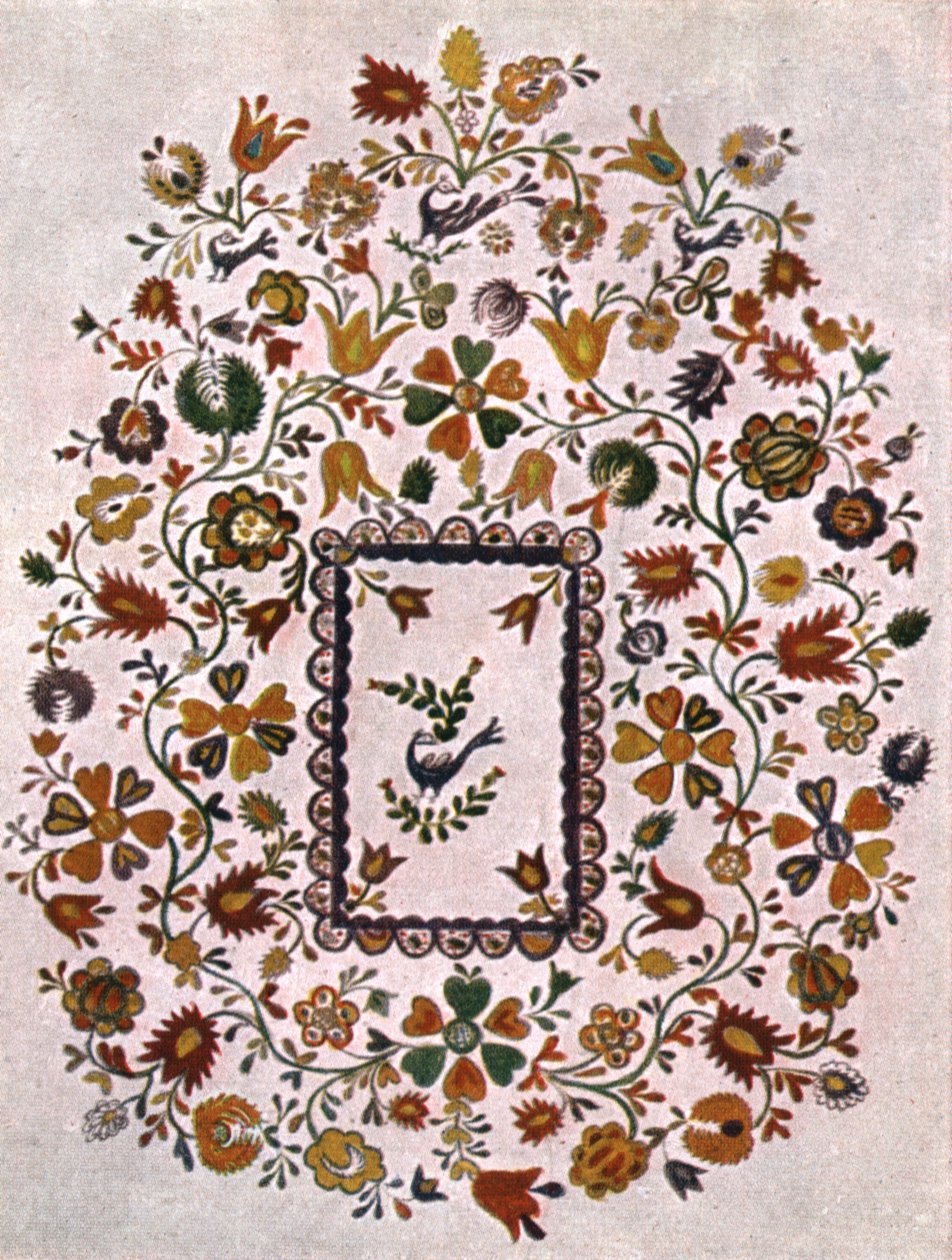 Peinture de chambre, Moravie, Tchécoslovaquie, 1928 - Unbekannt