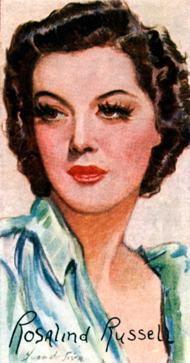 Rosalind Russell, actrice américaine de cinéma et de théâtre - Unbekannt