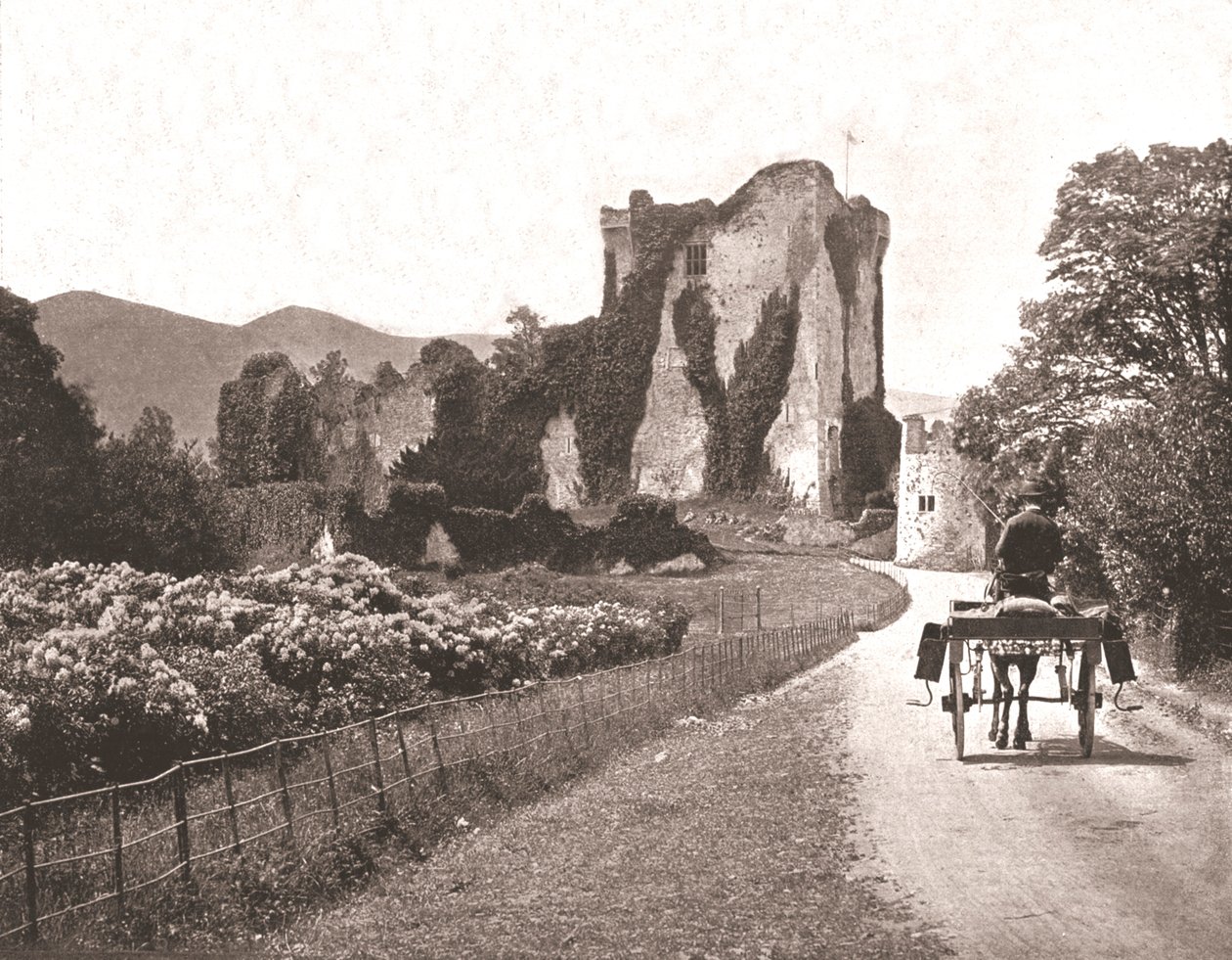Château de Ross, île de Ross, comté de Kerry, Irlande, 1894 - Unbekannt