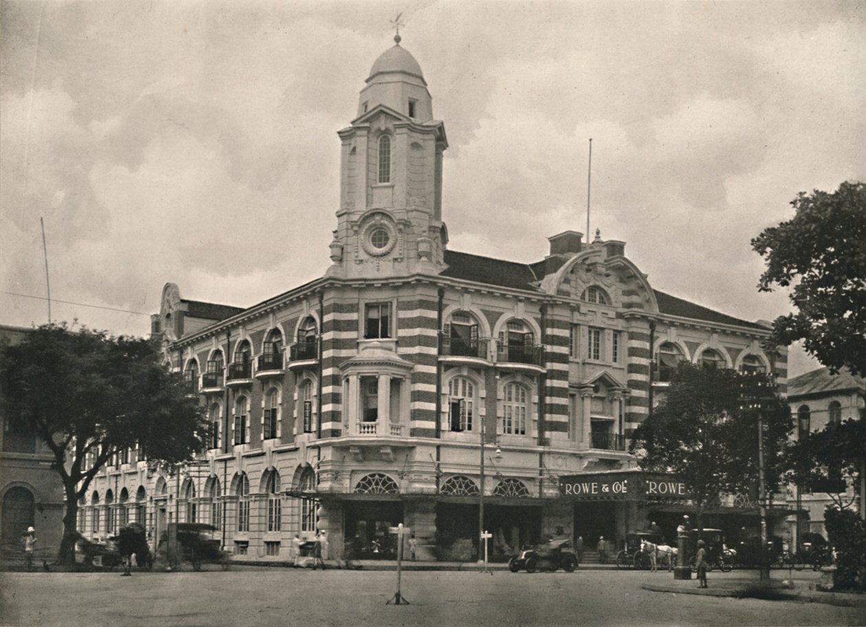 Locaux de Rowe & Coy., Ltd., Rangoon, 1900 - Unbekannt