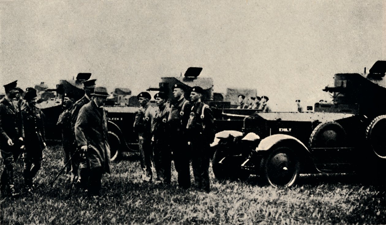Régiment royal de chars en Allemagne, 1918, 1945 - Unbekannt