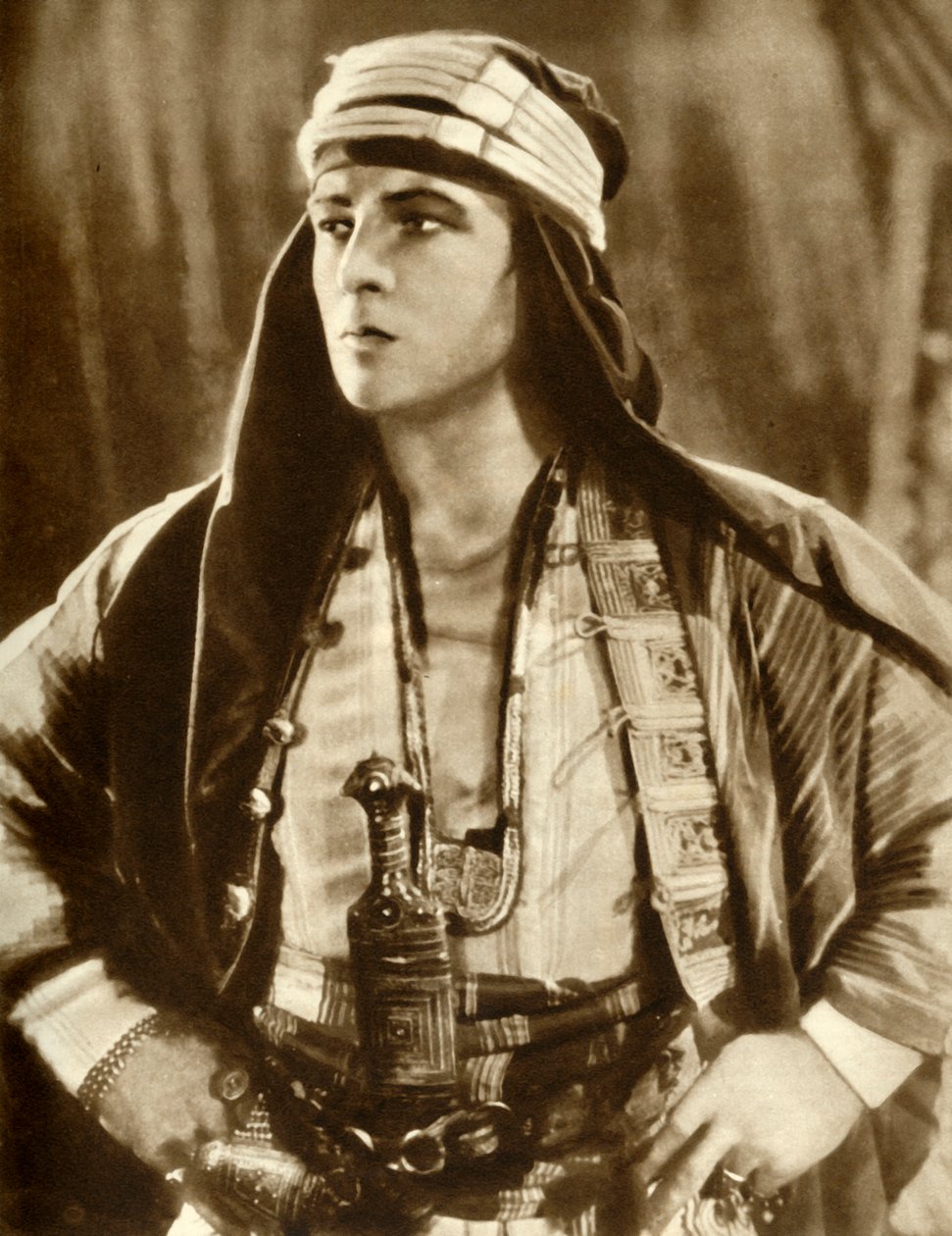 Rudolph Valentino dans Le Cheik, 1921 - Unbekannt