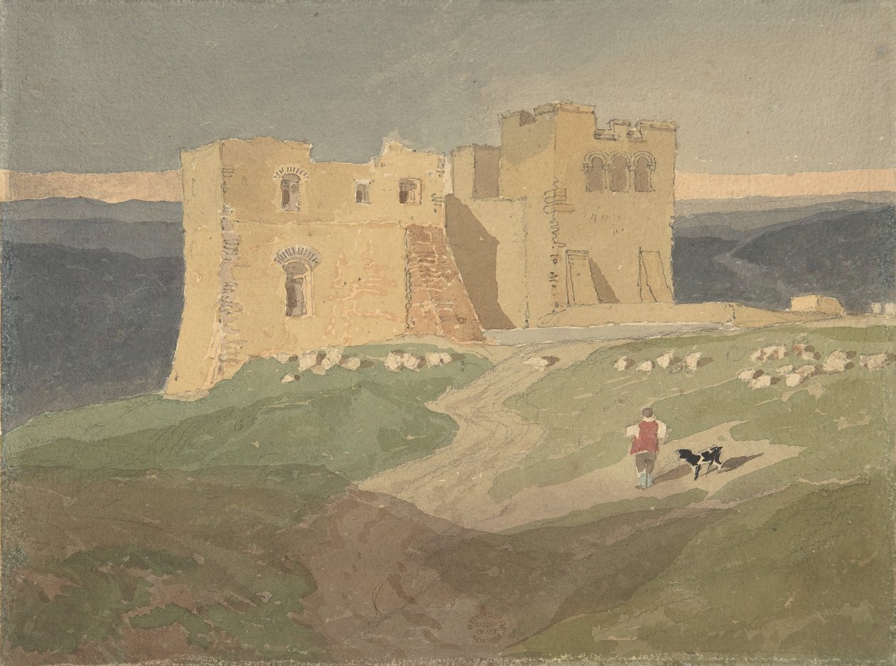 Château en ruines, 1802-42 - Unbekannt