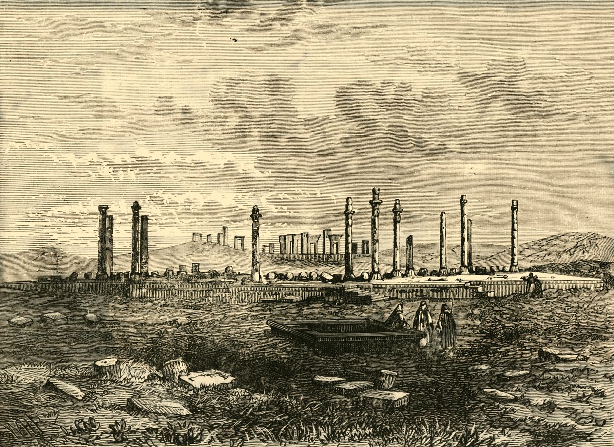 Ruines de Persépolis, 1890 - Unbekannt